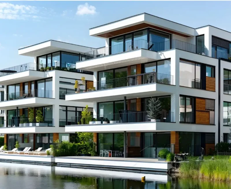 Residential buildings in Hurghada