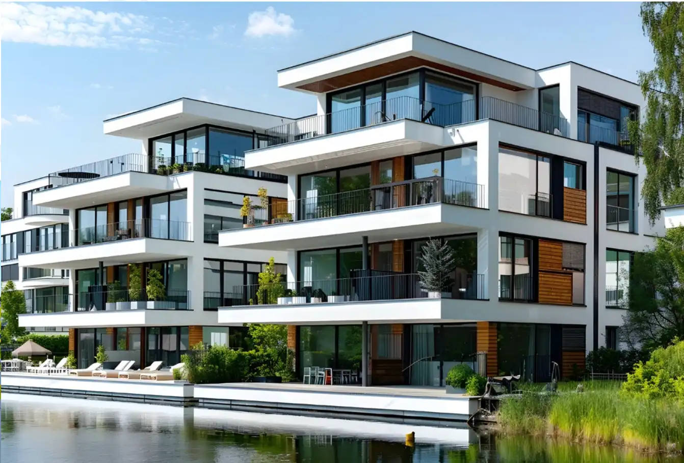 Residential buildings in Hurghada